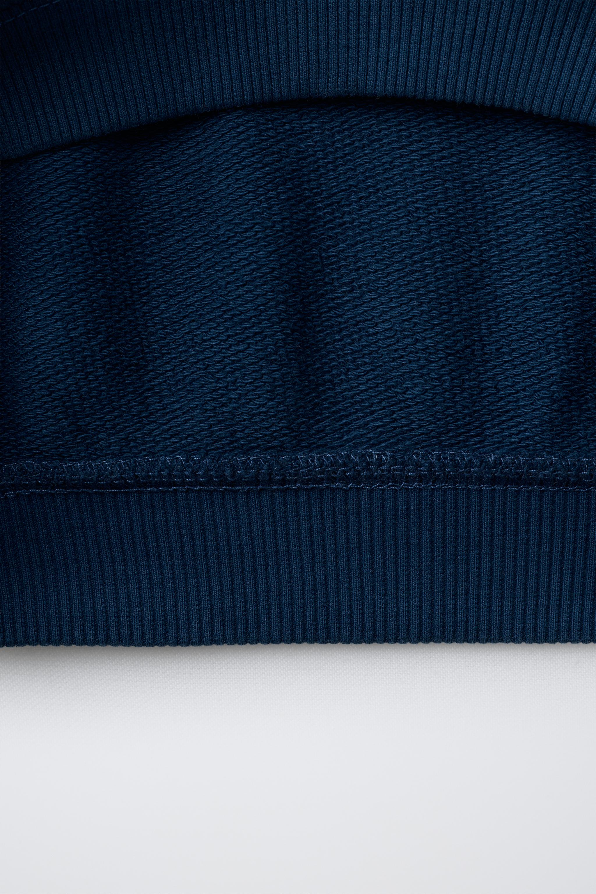 SWEATSHIRT AND WIDE LEG PANTS SET WITH LABEL